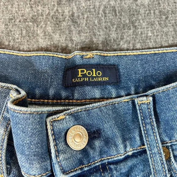 Polo Ralph Lauren Equestrian Suede Patch Jodhpur Jeans 29 Fits 30x29 NWT $298 - Picture 4 of 9